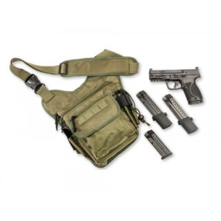 S&W M&P M2.0 Bug Out Bundle 9mm, 4" Barrel, Black, Bug Out Bag, 15rd
