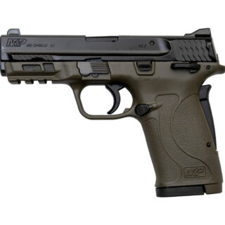 Smith & Wesson M&P Shield EZ .380 ACP, 3.6" Barrel, 3-Dot Sights, Patriot Brown, 8rd