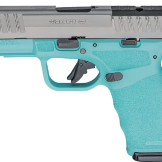 Springfield Hellcat Pro OSP 9mm, 3.7" Barrel, Tritium Front/U-Notch Rear, Robin Egg Blue, 15rd