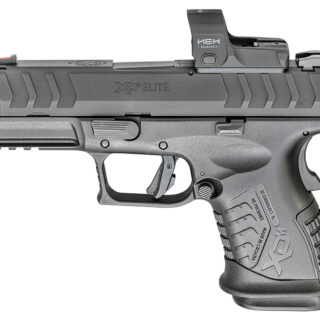 Springfield XDM Elite Compact OSP .45 ACP, 3.8" Barrel, FO Front, HEX Dragonfly, Black, 10rd