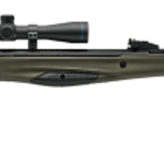 Stoeger S4000E .22 Cal Airgun, 18.5" Barrel W/Integral Suppressor, 4x32 Scope, OD Green