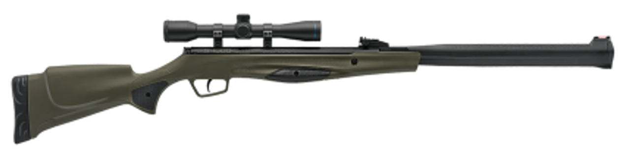Stoeger S4000E .22 Cal Airgun, 18.5" Barrel W/Integral Suppressor, 4x32 Scope, OD Green