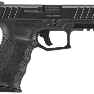 Stoeger STR-9 9mm, 4.46" Barrel, Night Sights, Optics Ready, Black, 15rd