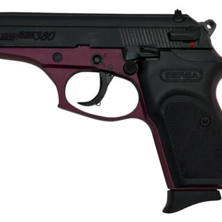Bersa Thunder 380 ACP, 3.5" Barrel, Matte Black, Black Cherry Frame, 8rd
