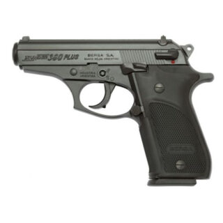 Bersa Thunder 380 Plus .380 ACP, 3.5" Barrel, Fixed Sights, Decocker, Black, 15rd