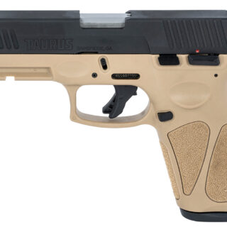 Taurus G3 9mm, 4" Barrel, Adj. Rear/White Dot Front, Flat Dark Earth, 15rd/17rd