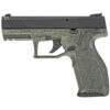 Taurus TX22 .22 LR, 4" Barrel, Manual Safety, Threaded Barrel, Green Splatter, 10rd - Image 2