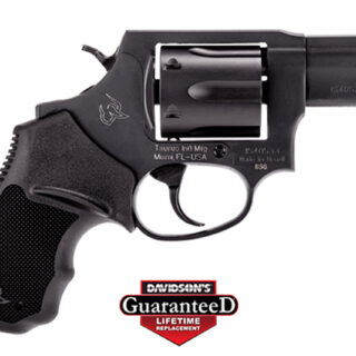 Taurus, 856, Revolver, Small Frame, .38 Special, 2" Barrel, Steel Frame, Black, Rubber Grips, Fixed Sights, 6 Round