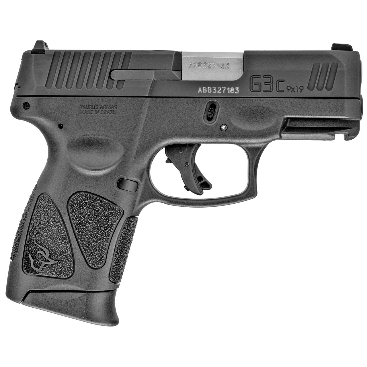 Taurus G3c 9mm, 3.26" Barrel, Adj. Rear, Black, 3x 10rd - Image 2
