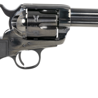 Taylors & Company 1873 SAO 45 Colt, 4.75" Barrel, Blued Steel, Black Checkered Grip, 6rd