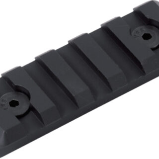 Timber Creek 5-Slot Picatinny Rail Section, M-LOK, Black