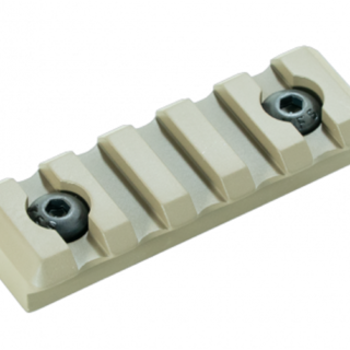 Timber Creek 5-Slot Picatinny Rail Section, M-LOK, Flat Dark Earth