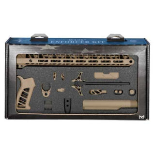 TCO Enforcer AR-15 Carbon Fiber Build Kit - Burnt Bronze  Cerakote