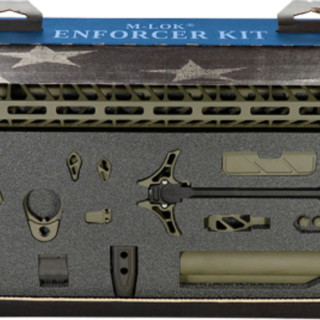Timber Creek Enforcer AR Build Kit, M-LOK, OD Green