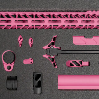 Timber Creek Enforcer AR Build Kit, M-LOK, Pink