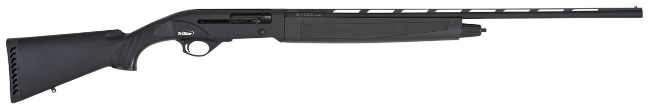 TriStar, Viper G2 410 Gauge, 26" Vent Rib Barrel, Chrome Lined Chamber and Barrel, Quick Shot Plug Removal, Improved Cylinder/Modified/Full Chokes, Fiber Optic Sight, Synthetic Stock, 5Rd, Black, Youth Model