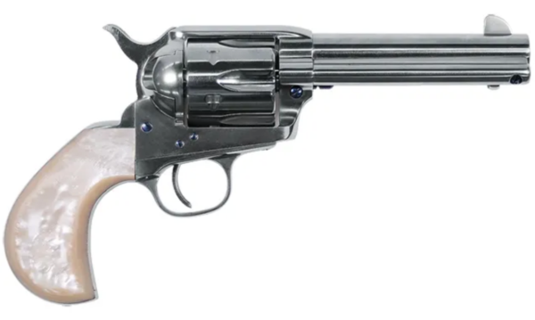Uberti 1873 Cattleman Outlaws & Lawman ''''Doc'''' .357 S&W, 4.75" Barrel, Pearl Grips