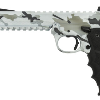 Volquartsen Mamba Artic .22 LR, 6" Barrel, Hi-Viz Front & Target Rear, Arctic Camo