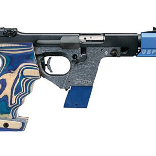 Walther GSP Expert .32 S&W, 4.2" Barrel, Right Hand, Size S, Black/Grey, 5rd