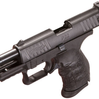 Walther P22 Q .2 2LR, 3.42" Barrel, 3-Dot Combat, Black, 10rd