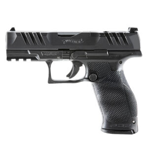 Walther PDP FS 9mm, 4" Barrel, Black, Optics Ready, 18rd