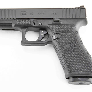 Wilson Combat Vickers Elite Glock 45 Gen5 AUS 9mm, Black, 17rd