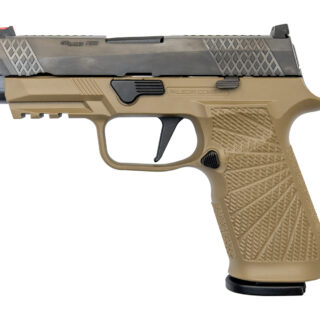 Wilson Combat WCP320 Carry 9mm, 3.9" Barrel, FO Front, NTS, Tan, 17rd
